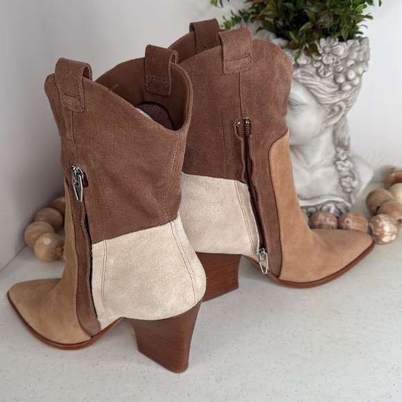 Dolce Vita Women's Ragen Boots in Multi Suede Brown Sz 7 NWOB - Picture 7 of 12
